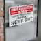 Signmission Restricted Area Unauthorized People Keep Out OSHA ANSI Sign, Vinyl Decal, 14in W x 10in L, 2PK OS-2PACK-MISC-D-1014-L-19512 - alternate 5
